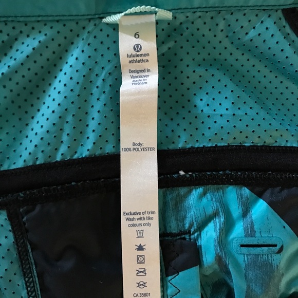 Lululemon Back Pack it Up Jacket / windbreaker  size 6 - Picture 7 of 16